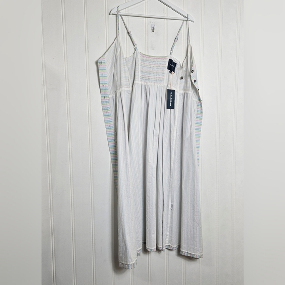 Modcloth Midi Dress Womens Size S Pastel Stripes Quite Clearly Charismatic - Picture 13 of 16